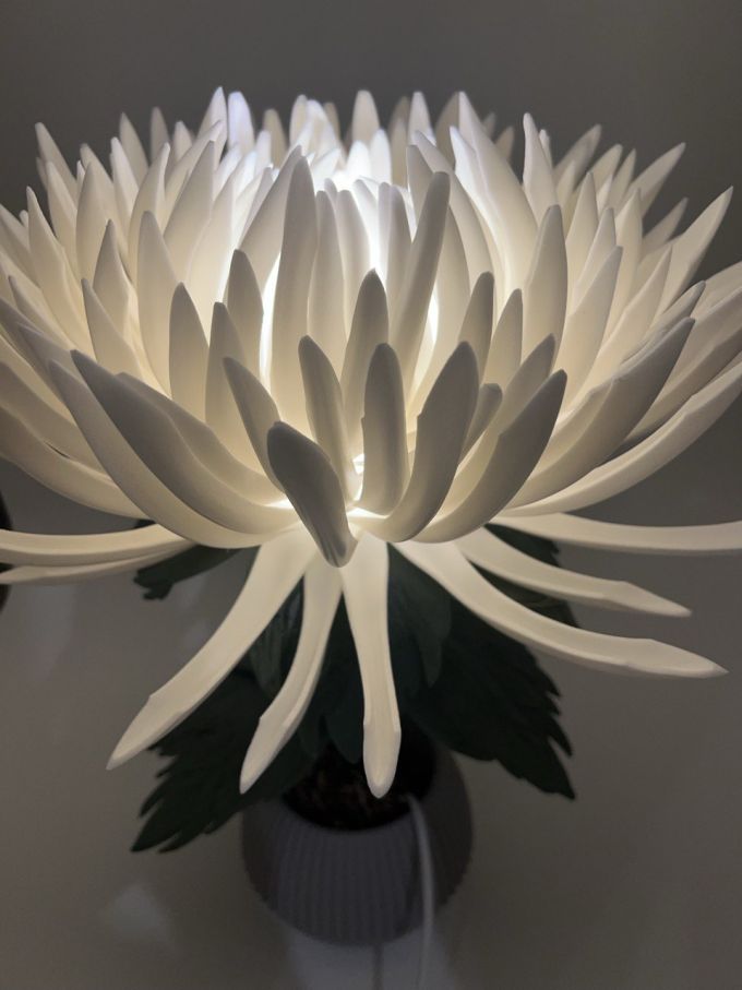 Світильник Хризантема