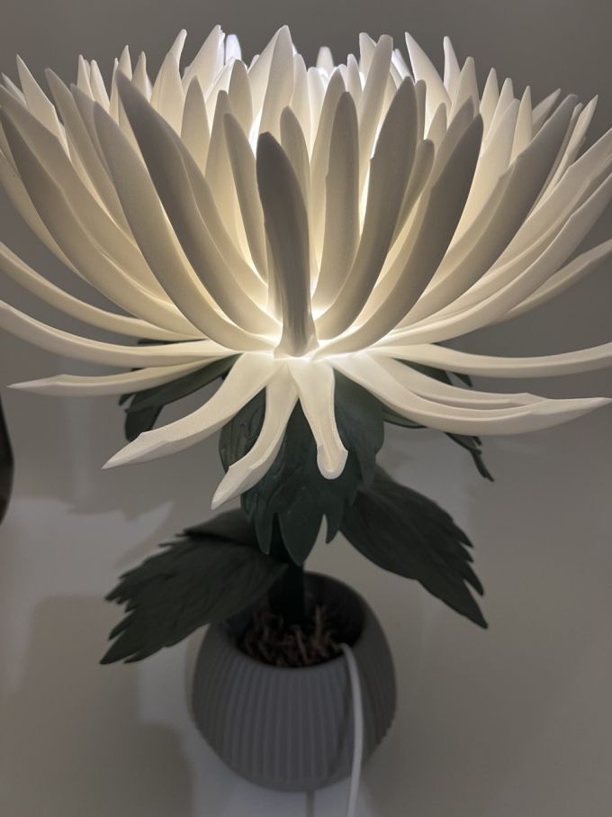 Світильник Хризантема