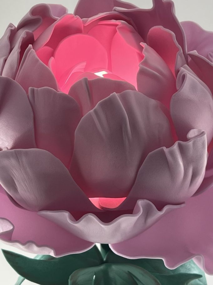 Декоративна лампа «Піон»