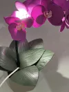 Декоративна лампа Орхідея в кольорі фуксія