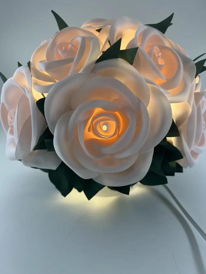 Декоративна лампа Букет троянд