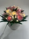 Декоративна лампа Букет тюльпанів