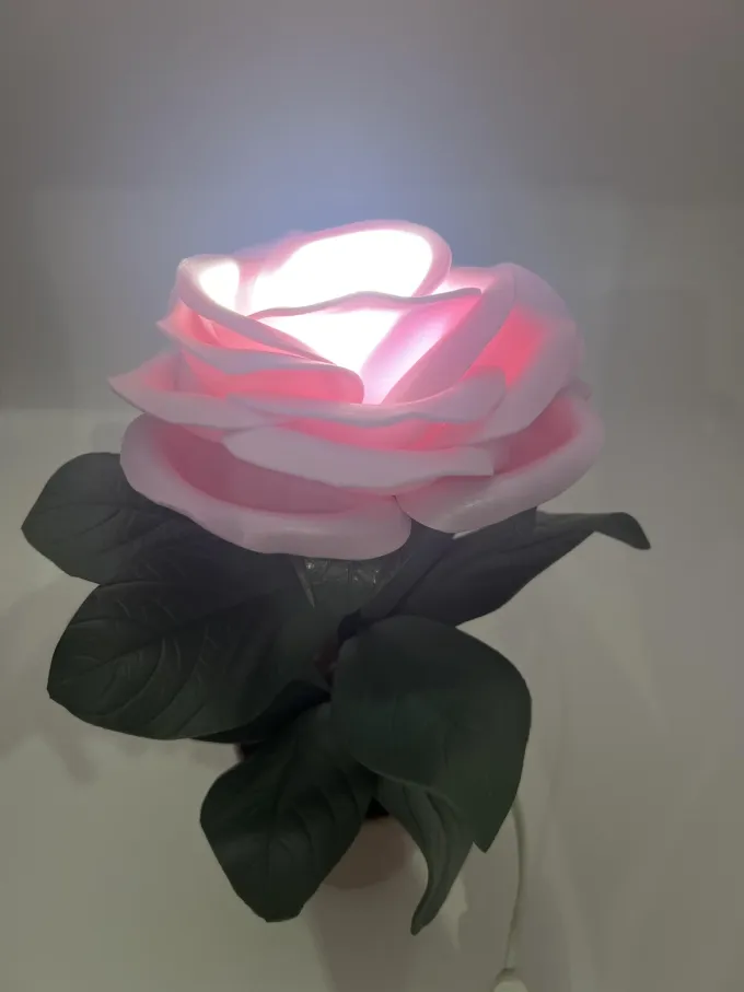 Декоративна лампа Троянда (маленька) 