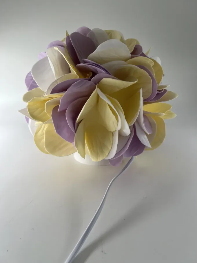 Декоративна лампа Гортензія тркольорова 